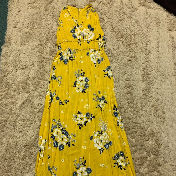 Yellow Maxi Dress - Picture 2 of 3